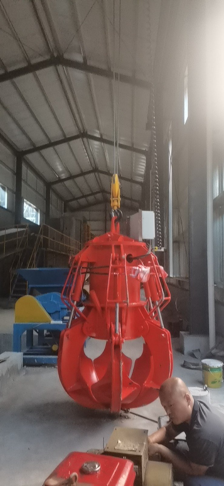 垃圾抓斗起重機