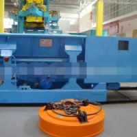 電爐上料用電爐振動加料車起重電磁吸盤自動配加料系統(tǒng)